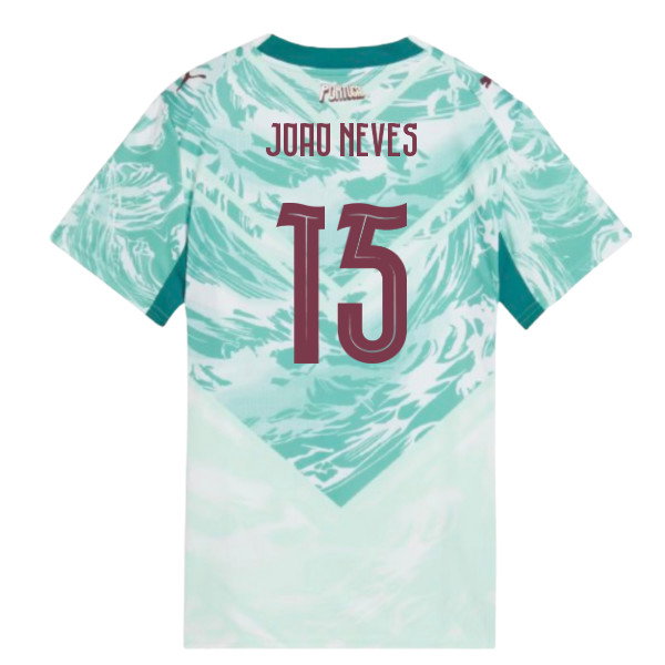 2026-2027 Portugal Away Shirt (Womens) (Joao Neves 15)-SoccerKits Hub | Buy Soccer Jerseys Online
